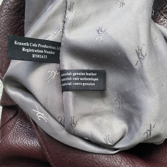 Kenneth Cole leather bag - Picture 6 of 7